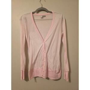 💕 Soft Pink Old Navy Y2K Lightweight Button Cardigan – Size M